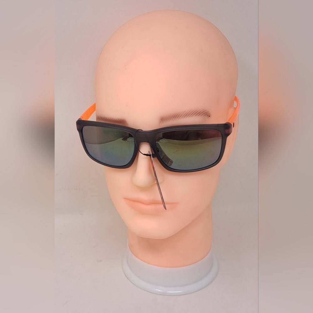 NWT Sundog Men's Sunglasses Golf Sport Orange Black 485132 Plasma 100% UVA - Picture 10 of 12